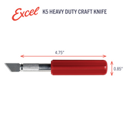 Excel Blades K5 Plastic Heavy Duty Hobby Knife (16005) product view 6