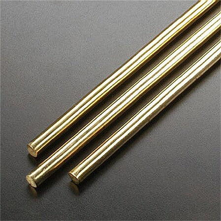 K&S Precision Metals 1/4 x 36-Inch Round Brass Rod 4-Pack – 1165
