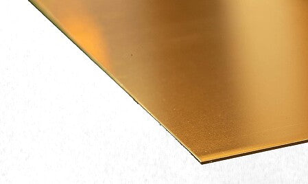 K&S Precision Metals Brass Sheet 0.032 x 6 x 12 Inches – 16407