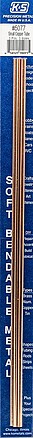 K&S bendable copper tube assortment 3/32 1/8 and 5/32 inch 5077