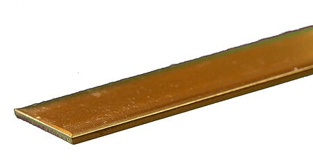 K&S Brass Strip .064 x 3/4 x 12 in – 8247 - product image
