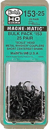 Kadee 15325 HO scale Whisker couplers 25 pairs