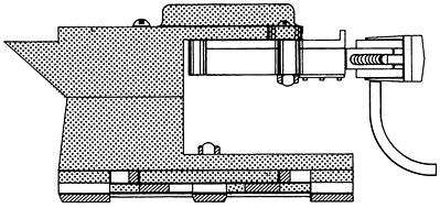 Kadee 1929 No. 1 scale Type E coupler height gauge