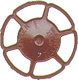 Kadee 2032 HO scale Miner brake wheels