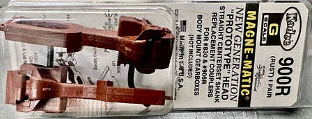 Kadee 900R G scale straight coupler rust finish