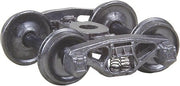Kadee 550 HO scale Bettendorf 50-ton self-centering trucks with 33-inch smooth-back wheels