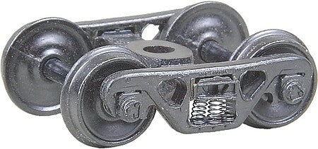 Kadee 555 HO scale roller-bearing self-centering trucks with 36-inch smooth-back wheels