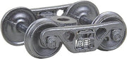 Kadee 555 HO scale roller-bearing self-centering trucks with 36-inch smooth-back wheels