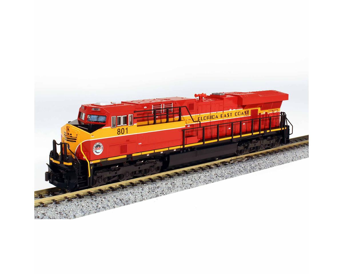 Kato 176-8946 N scale Florida East Coast ES44AC locomotive number 801