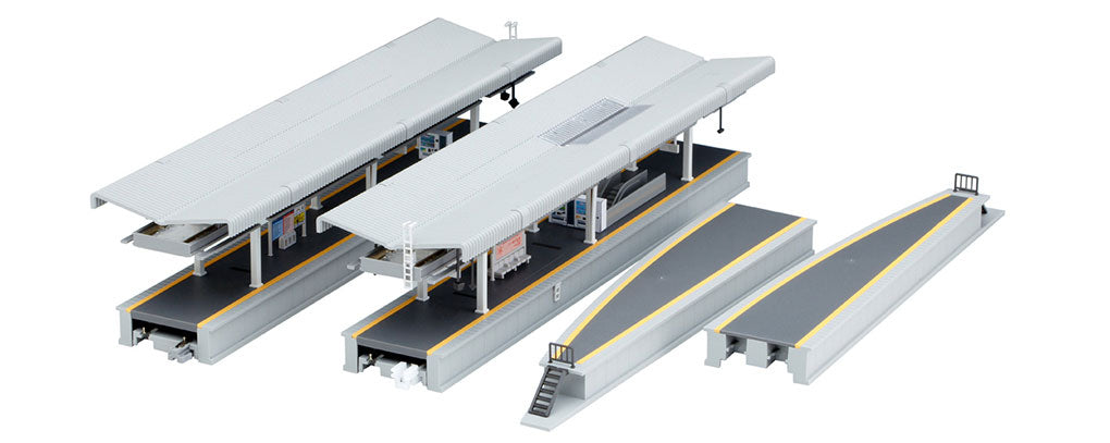 Kato 23-160 N Scale Urban Platform DX Island Platform Set– product image