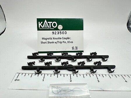 Kato 923500 N Scale Magnetic Knuckle Couplers, Short Shank product image