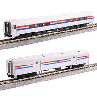 KATO N Amfleet 2 Cafe&amp;Baggage 2 Car Set Ph3 #1066294 - product image
