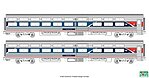 KATO N Viewliner 1 Ph2 Sleeper 2pc Set w/Lts #10662961 - product image 2