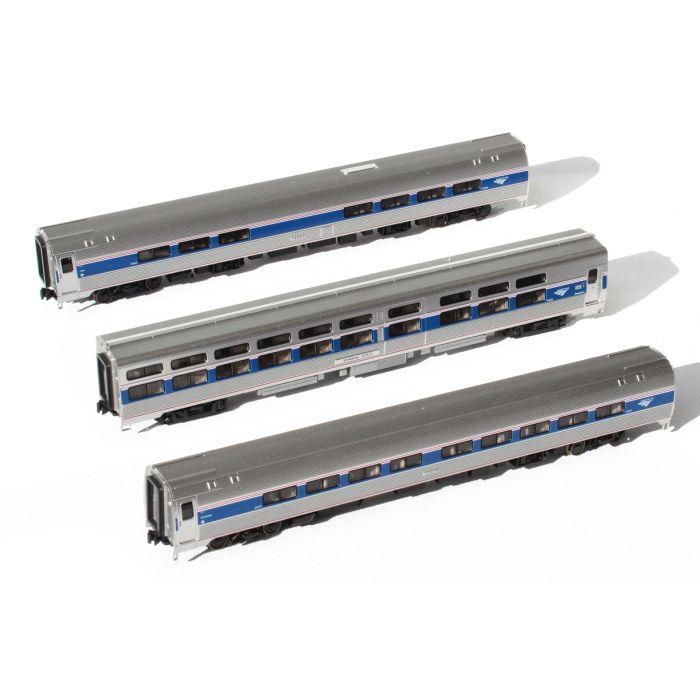 Kato N Scale Amfleet Viewliner Phase VI 3-Car Set — exact product reference
