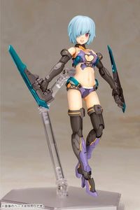 Kotobukiya FG175 P3 Hresvelgr Bikini Armor Ver. pre-painted pre-assembled model, front view with twin blades; display support and base sold separately.