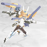Kotobukiya FG178 Frame Arms Girl Grande Scale Baselard model kit, flight-style action pose; manufacturer CG illustration of assembled model.