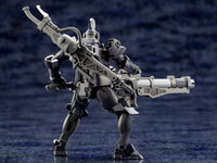 Kotobukiya HG057R Hexa Gear Governor Armor Type Knight Nero 1:24 model kit, rear view with mounted weapons. Assembled and painted demonstration model.