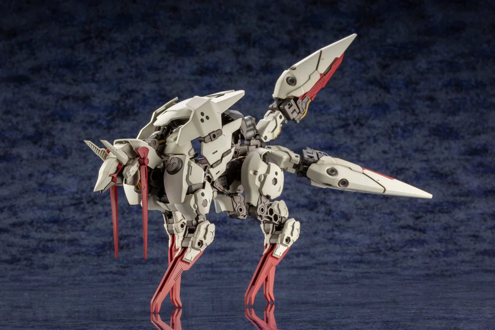 Kotobukiya HG064R Hexa Gear Weird Tails 1:24 model kit, three-quarter front view. Assembled and painted demonstration model.