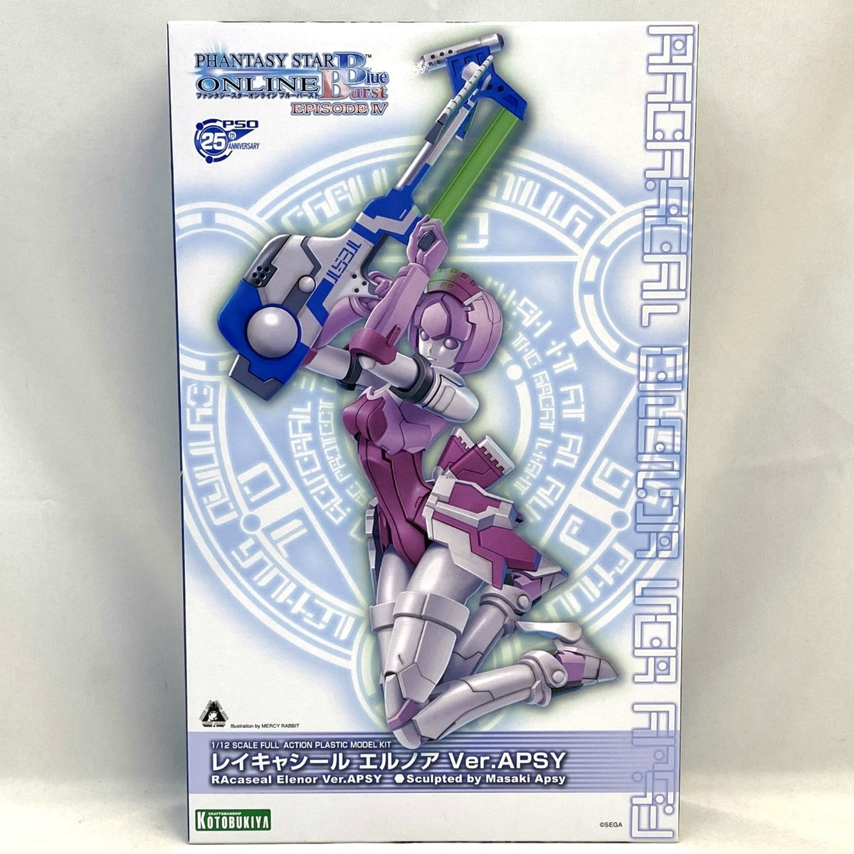 Kotobukiya KP149R RAcaseal Elenor Ver.APSY 1/12 model kit box