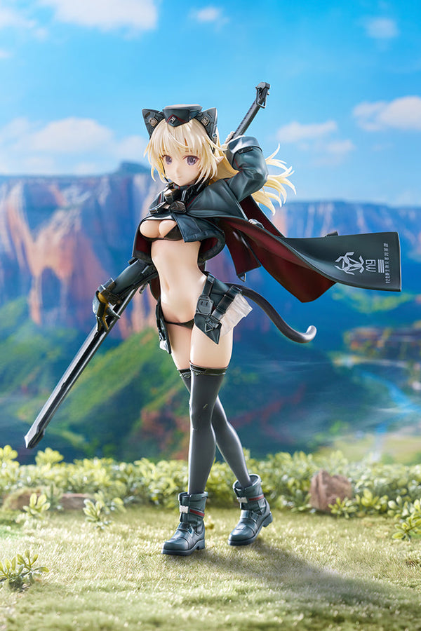 Kotobukiya PV251 Arsia pre-painted figure with cloak and longsword