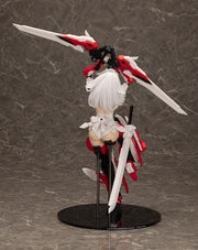 Kotobukiya PV256 ASRA Archer Modelers Edition 2/1 scale figure kit, rear view; assembled and painted demonstration.