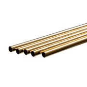 K&S Precision Metals 1150 9/32 inch round brass tube 36 inch 5-piece pack