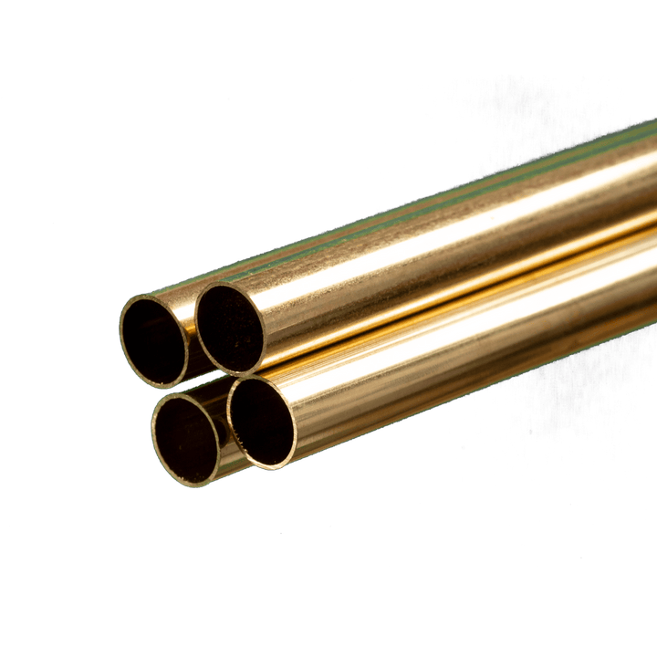 K&S Precision Metals 1152 11/32 inch round brass tube 36 inch 4-piece pack