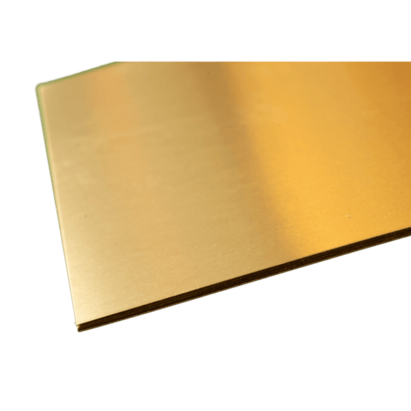 K&S Precision Metals 251 brass sheet 0.010 x 4 x 10 inch 6-piece pack