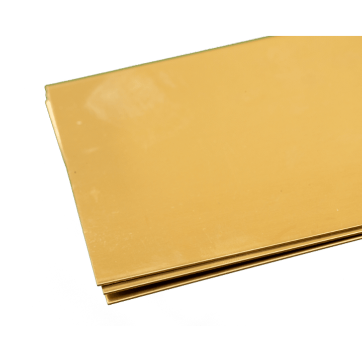 K&S Precision Metals 253 brass sheet 0.032 x 4 x 10 inch 3-piece pack