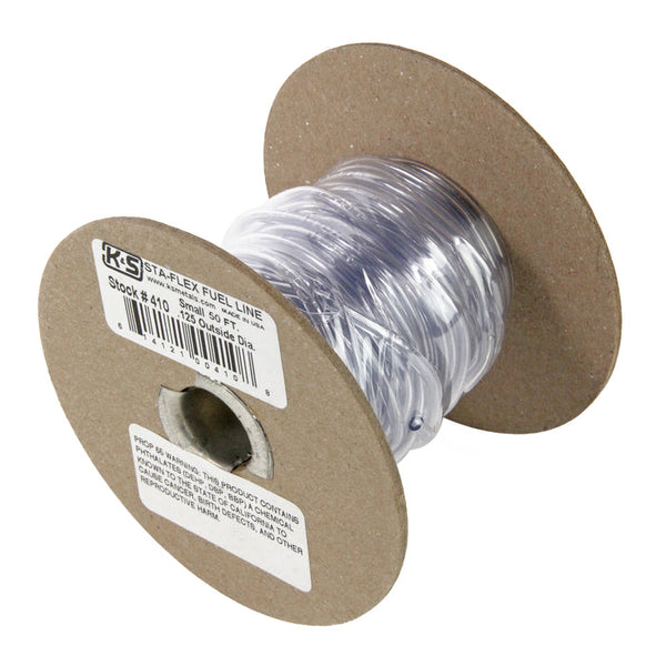 K&S Engineering 410 Sta-Flex small fuel line, 50-foot spool