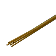 K&S Precision Metals 8159 round brass rod 0.020 x 12 inch 5-piece pack