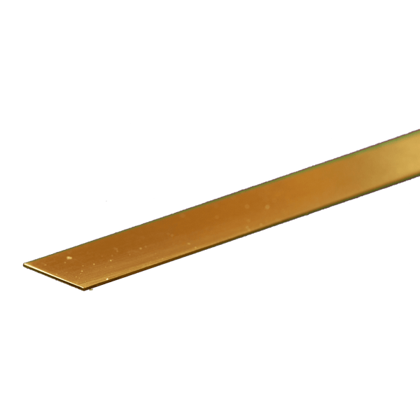K&S Precision Metals 8231 brass strip 0.016 x 1/2 x 12 inch