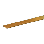 K&S Precision Metals 8236 brass strip 0.025 x 1/2 x 12 inch