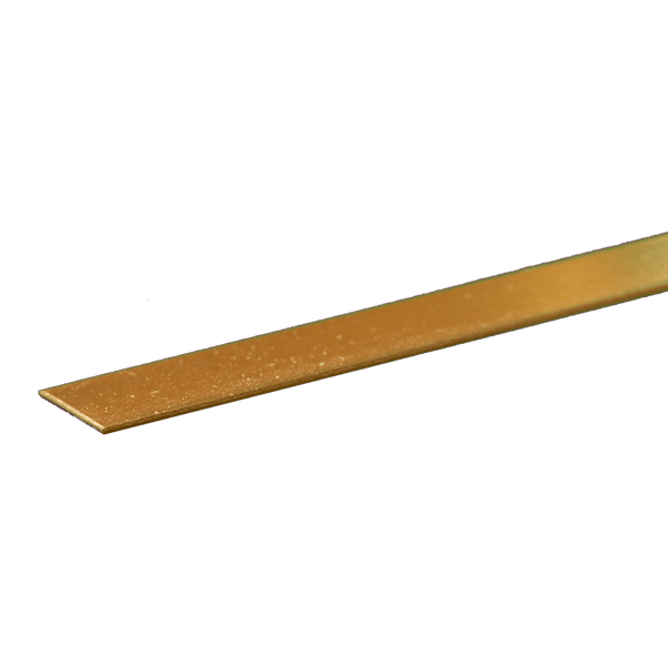 K&S Precision Metals 8236 brass strip 0.025 x 1/2 x 12 inch
