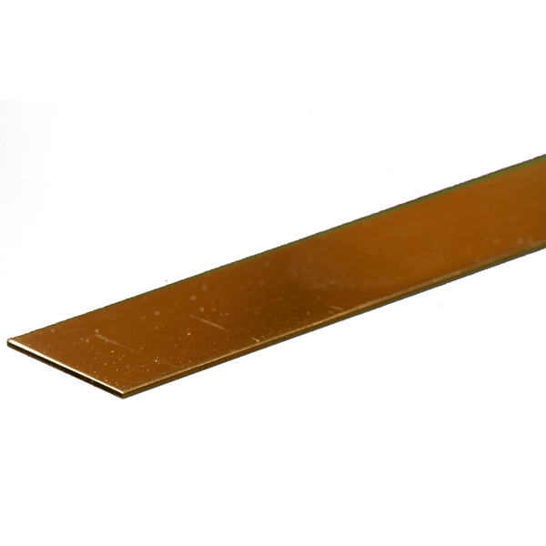 K&S Precision Metals 8238 brass strip 0.025 x 3/4 x 12 inch
