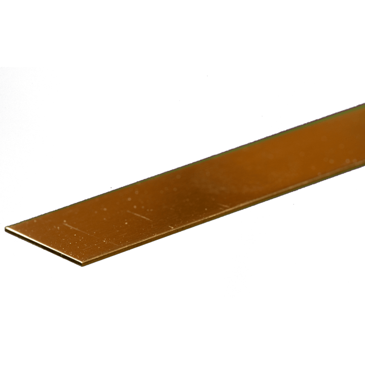K&S Precision Metals 8238 brass strip 0.025 x 3/4 x 12 inch