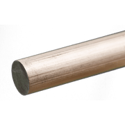 K&S 83048 Round Aluminum Rod — 1/2" x 12"– product image 1