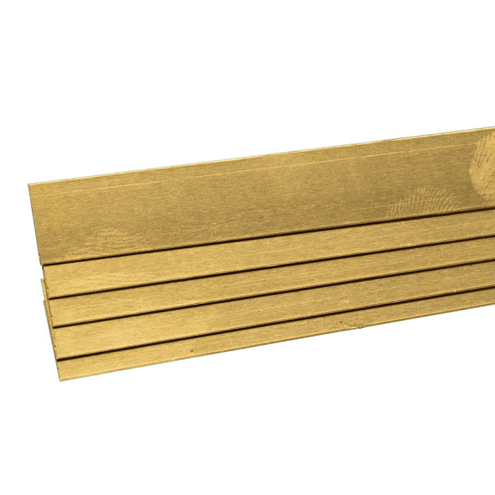 K&S Precision Metals 9712 brass strip 0.016 x 1/2 x 36 inch 5-piece pack