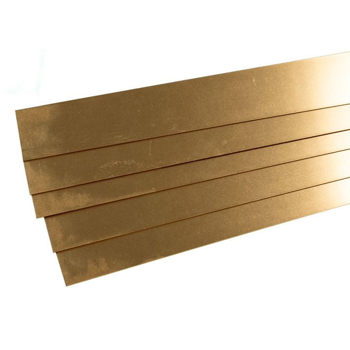 K&S Precision Metals 9715 brass strip 0.016 x 1 x 36 inch 5-piece pack