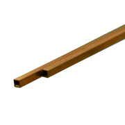 K&S 9851 square brass tubes, 3 mm outside width — end detail