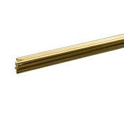 K&S Precision Metals 1160 1/16 inch round brass rod 36 inch 10-pack