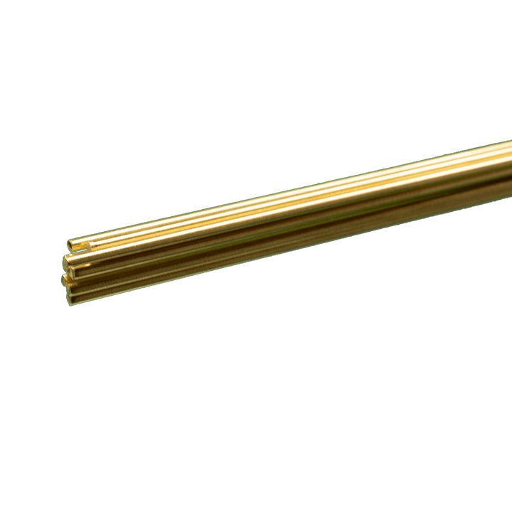 K&S Precision Metals 1160 1/16 inch round brass rod 36 inch 10-pack