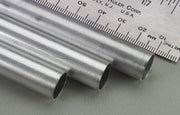 K&S 9413 Round Aluminum Tube 1/2 in OD x .016 in Wall x 36 in - product image