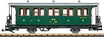 LGB G Scale RhB C32 third-class passenger car 30341