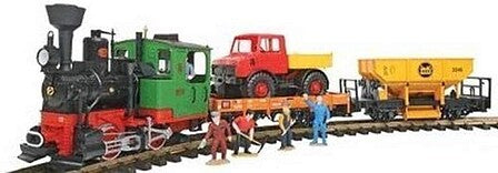 LGB Work Train Start Set 120V - G-Scale #72403 - product image