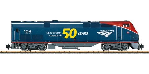 LGB G-scale Amtrak P42 Genesis No. 108 Phase VI locomotive with mfx DCC and sound, item 20494