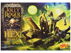 Lindberg HL617 Jolly Roger Hex Marks the Spot 1:12 glow model kit box art