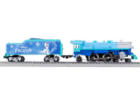 Lionel 2423040 Frozen train set locomotive and Olaf tender, side view