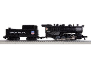 Lionel 2523160 Union Pacific Flyer LionChief Bluetooth 5.0 train set, included Union Pacific 4525 steam locomotive and tender, side view