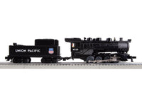 Lionel 2523160 Union Pacific Flyer LionChief Bluetooth 5.0 train set, included Union Pacific 4525 steam locomotive and tender, side view